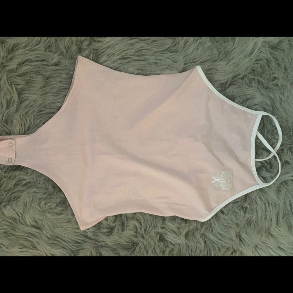 Pink bodysuit
